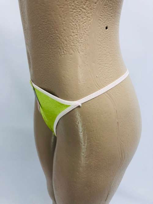 size XS g-strings green