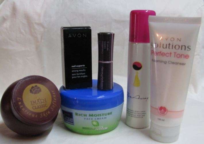 Six Avon products **Delivery time only 3-7 working days**