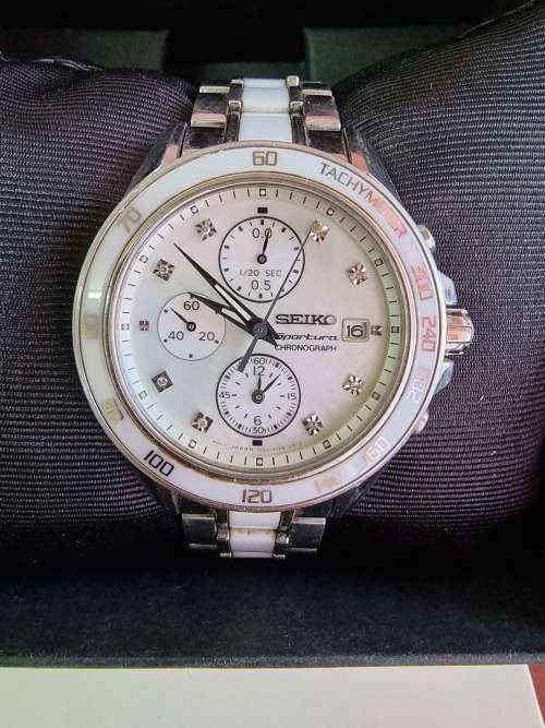 Seiko Sportura SNDX95 Chronograph Watch
