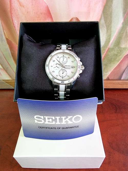 Seiko Sportura SNDX95 Chronograph Watch
