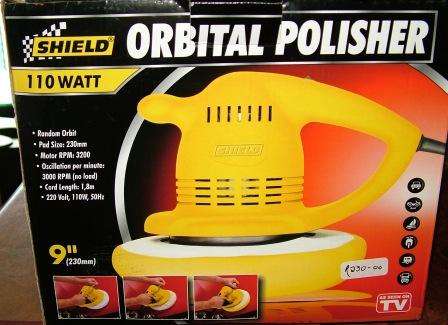 Shield Orbital Polisher 9" in box used once