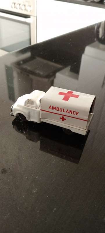 Vintage Tin Litho Truck.