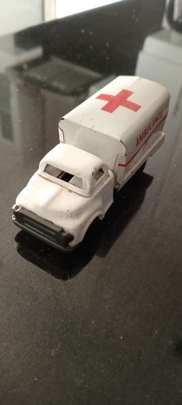 Vintage Tin Litho Truck.