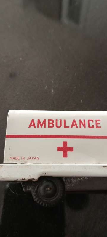 Vintage Tin Litho Truck.