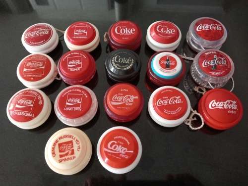 17 CocaCola yo yo's