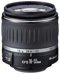 Canon EF-S 18-55mm f/3.5-5.6 / BOTH LENS CAP (Used Ã¢ÂÂ perfect condition)