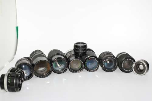 FD Lenses varied