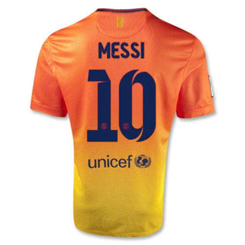 AUTHENTIC Lionel Messi away jersey 2012/2013 LARGE