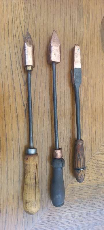 Anique copper point soldering irons