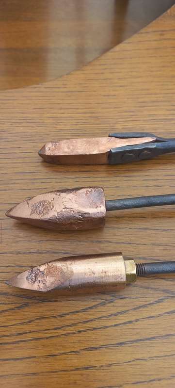 Anique copper point soldering irons