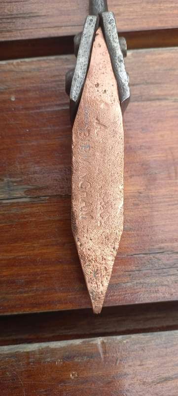 Antique Bermingham soldering iron.