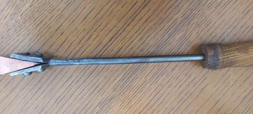 Antique Bermingham soldering iron.