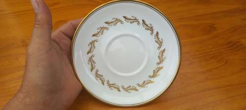 Royal Abert Symphony double handled cream soup duo