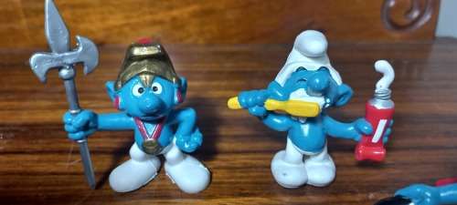 Original 1979 Peyo Schleich smurfs x4 Bid per smurf to take all 4