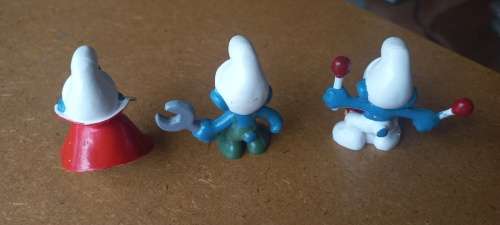 Original Peyo smurfs x3 , one bid takes all