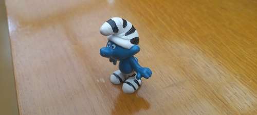 Vintage schleich Peyo Smurf no4 made in Hong Kong