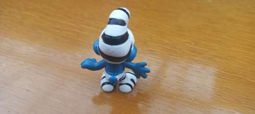 Vintage schleich Peyo Smurf no4 made in Hong Kong