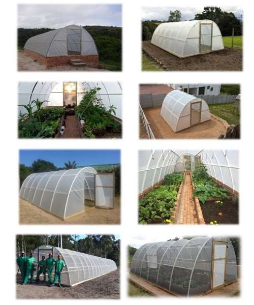 Greenhouse Tunnel 12m - Eco Tunnels DIY Kit