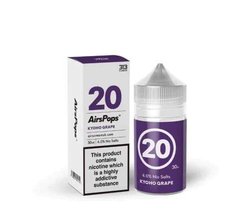 Airscream - E-Liquids - Kyoho Grape - 30ml - 4% Nic Salts