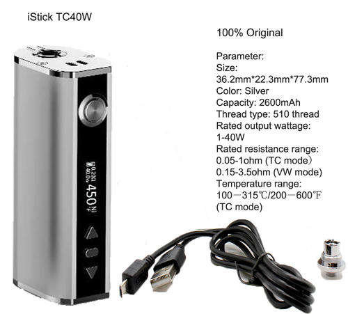 E Cigarette Electronic Cigarette iStick 40W TC