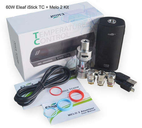 E Cigarette Electronic Cigarette: Eleaf iStick 60W with Melo2 Automizer