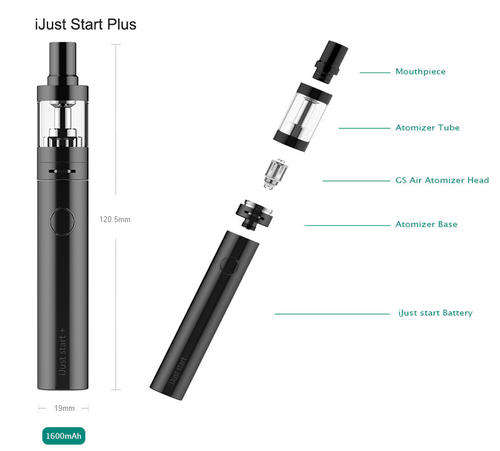 E Cigarette Electronic Cigarette: iJust Start Plus