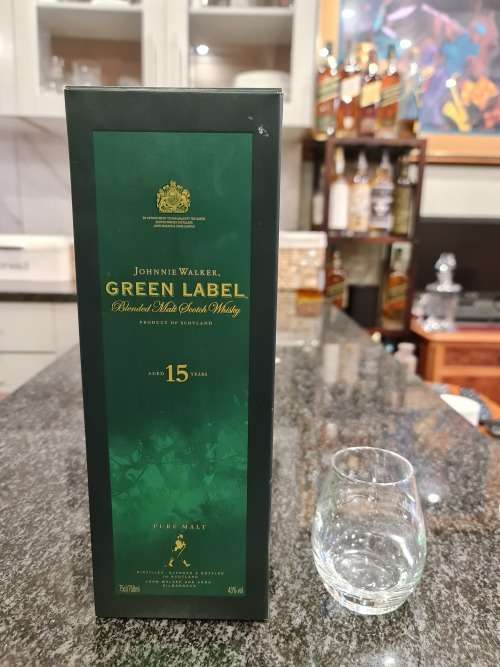 Discontinued Johnnie Walker Green 15 Year Old Whisky