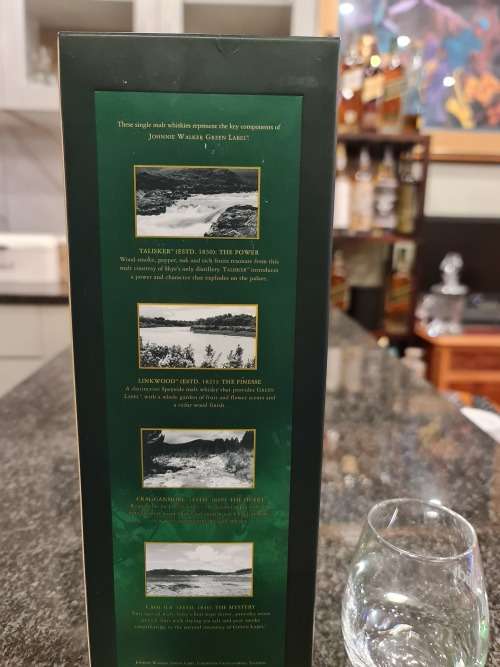 Discontinued Johnnie Walker Green 15 Year Old Whisky