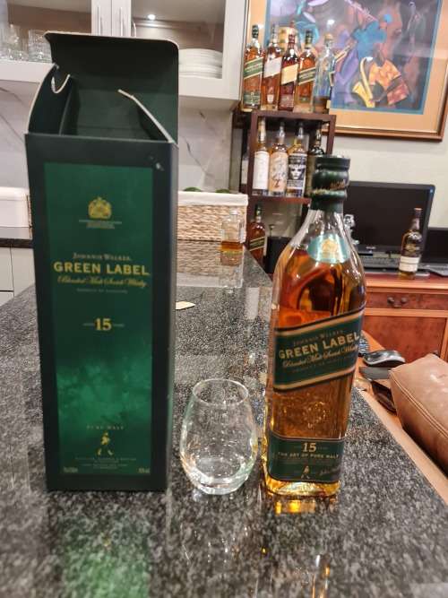 Discontinued Johnnie Walker Green 15 Year Old Whisky