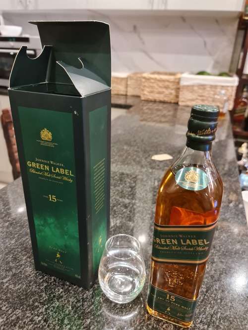 Discontinued Johnnie Walker Green 15 Year Old Whisky