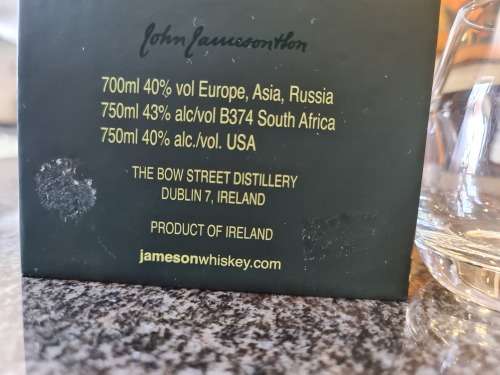 Jameson Limited Reserve 18 Year Old Whisky