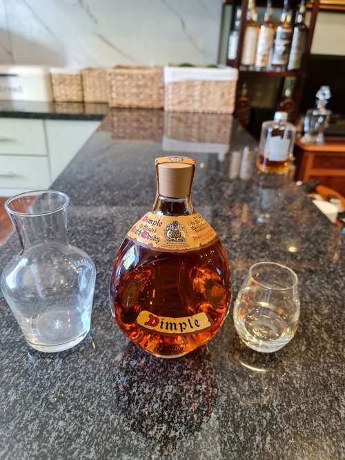 Dimple 12 Year Old 1980 Whisky Bottle