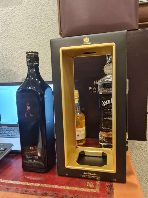 Johnnie Walker Black Label 100 Years Anniversary Edition Bottle
