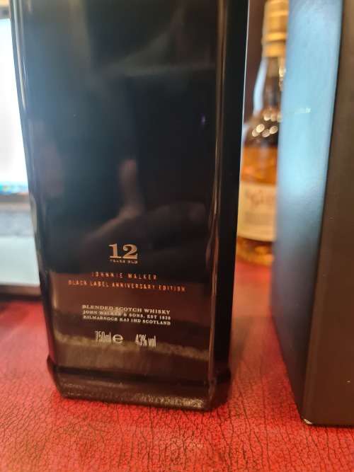 Johnnie Walker Black Label 100 Years Anniversary Edition Bottle