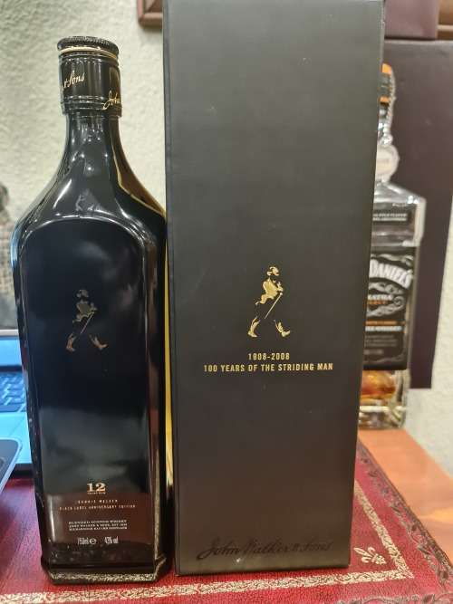 Johnnie Walker Black Label 100 Years Anniversary Edition Bottle