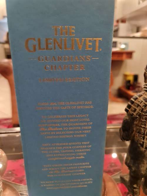 Glenlivet Gaurdian Chapter Single Malt Scotch Whisky