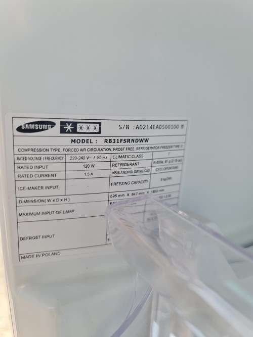Samsung RB31FSRNDWW 329L Fridge/Freezer