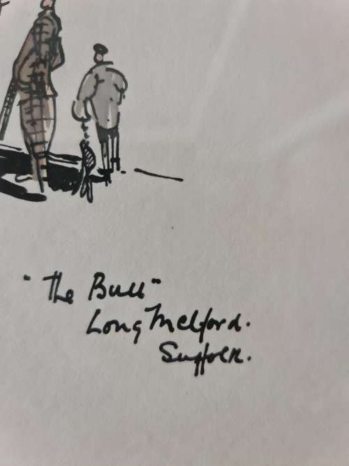 Phillip Bawcombe Watercolor On Paper Signed Art