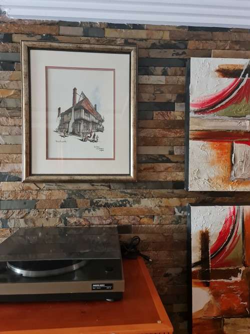 Phillip Bawcombe Watercolor On Paper Signed Art