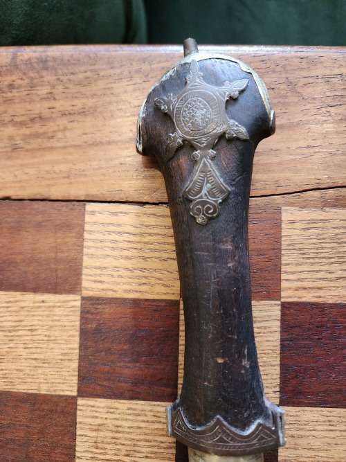 Vintage Knife With Scabbard
