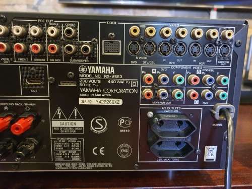 Yamah RX-V663 7.2 AV Receiver