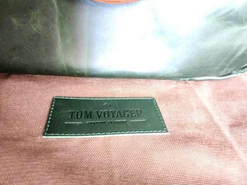 Emerald Genuine Leather Laptop Messenger Bag