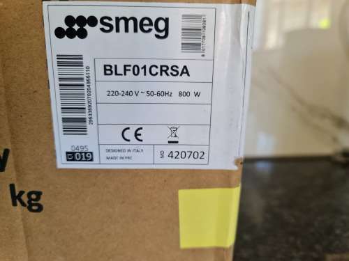 SMEG Retro 50s Style BLF01CRSA Blender