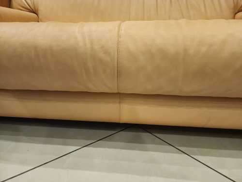 2 Seater Genuine Leather Couch