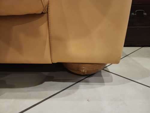 2 Seater Genuine Leather Couch