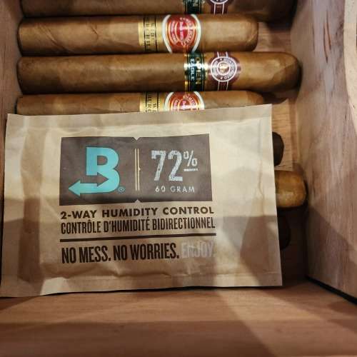 Cigar Humidor Box With More Than 110 Cigars