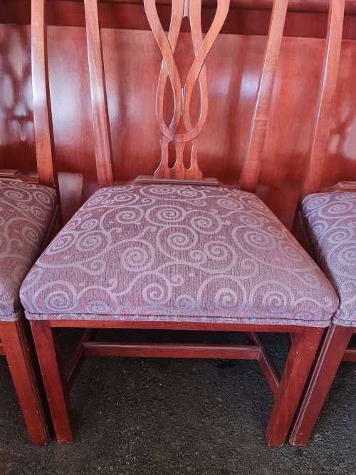 Collection Only - Giveaway - 12x Chippendale Ribbon Back Dining Chairs.