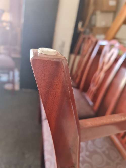 Collection Only - Giveaway - 12x Chippendale Ribbon Back Dining Chairs.