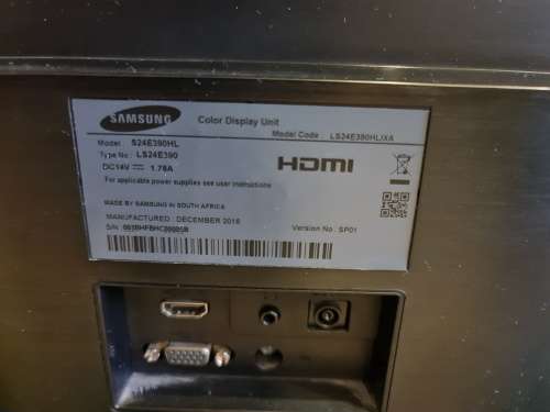 Samsung SE390 24` FHD 1920x1080 PLS Monitor