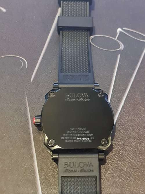 BULOVA ACCU-SWISS PERCHERON MANCHESTER UNITED LIMITED EDITION SWISS AUTOMATIC WATCH